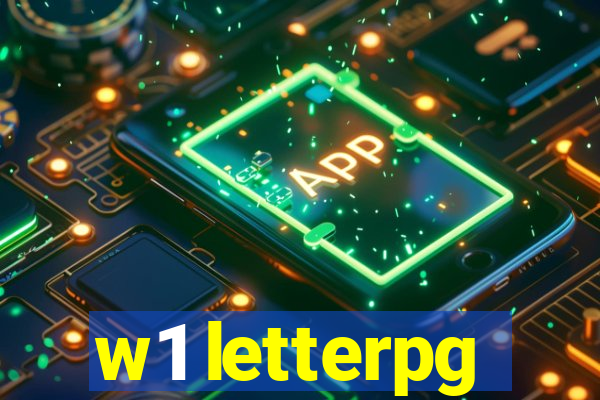 w1 letterpg